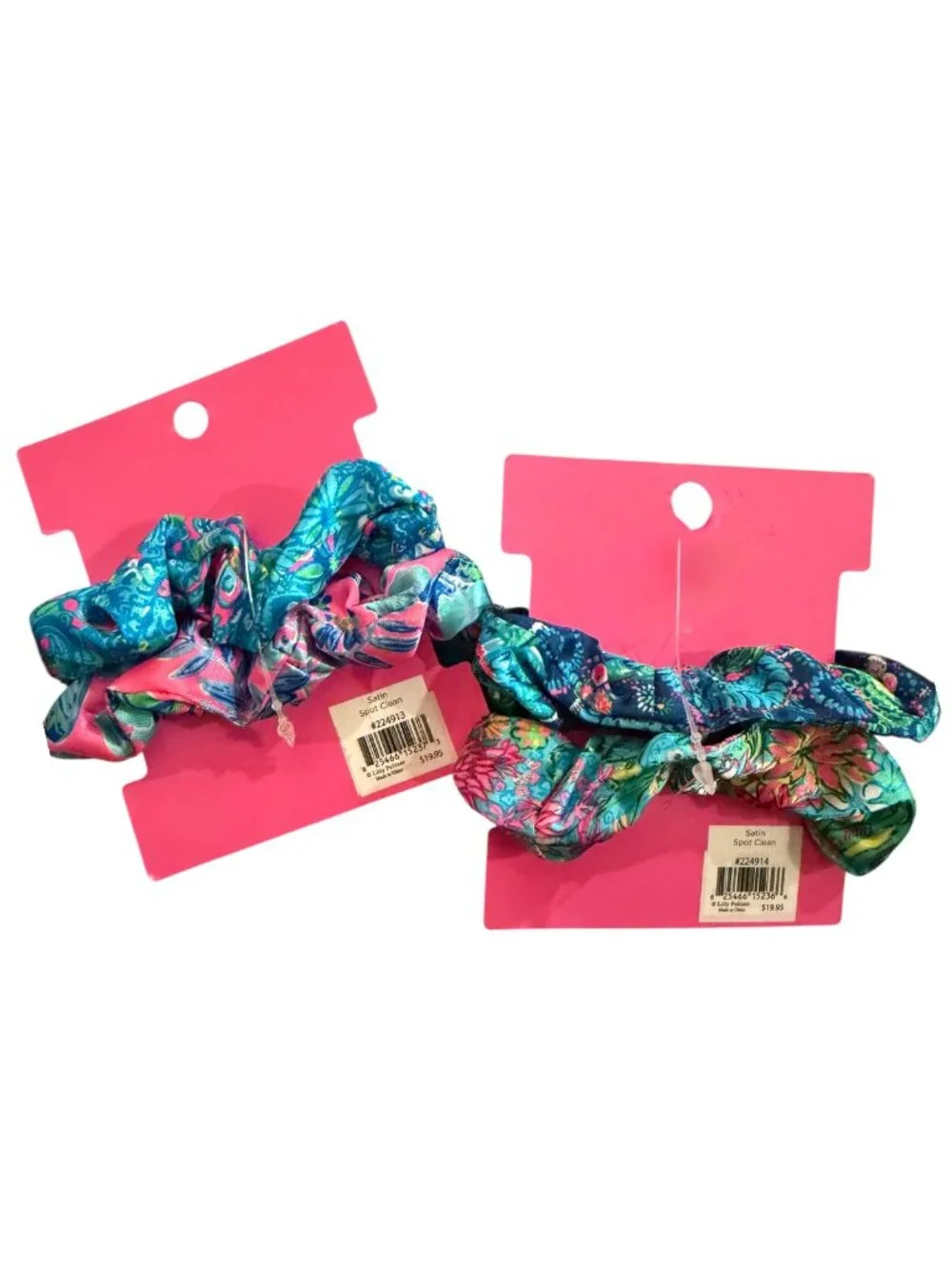 NWT Lilly Pulitzer Hair Scrunchie Set of 4